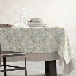 Nappe rectangulaire coton enduit (150 x 250 cm) Ornella Multicolore