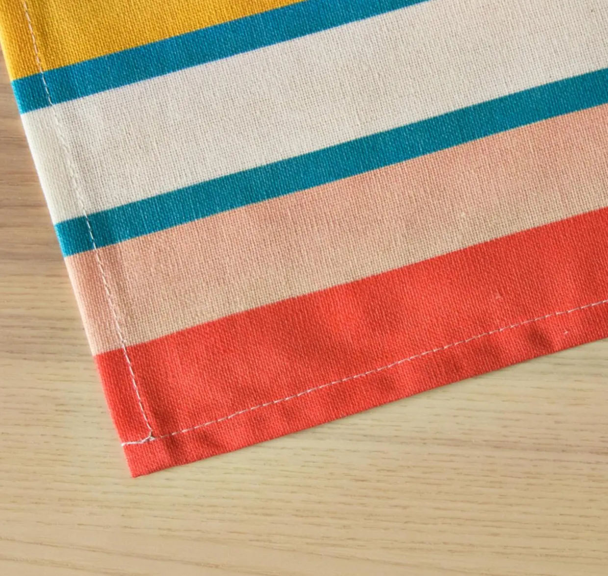 Nappe rectangulaire coton enduit (150 x 250 cm) Bonifacio Multicolore