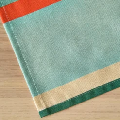 Nappe rectangulaire coton enduit (150 x 350 cm) Cervione Multicolore