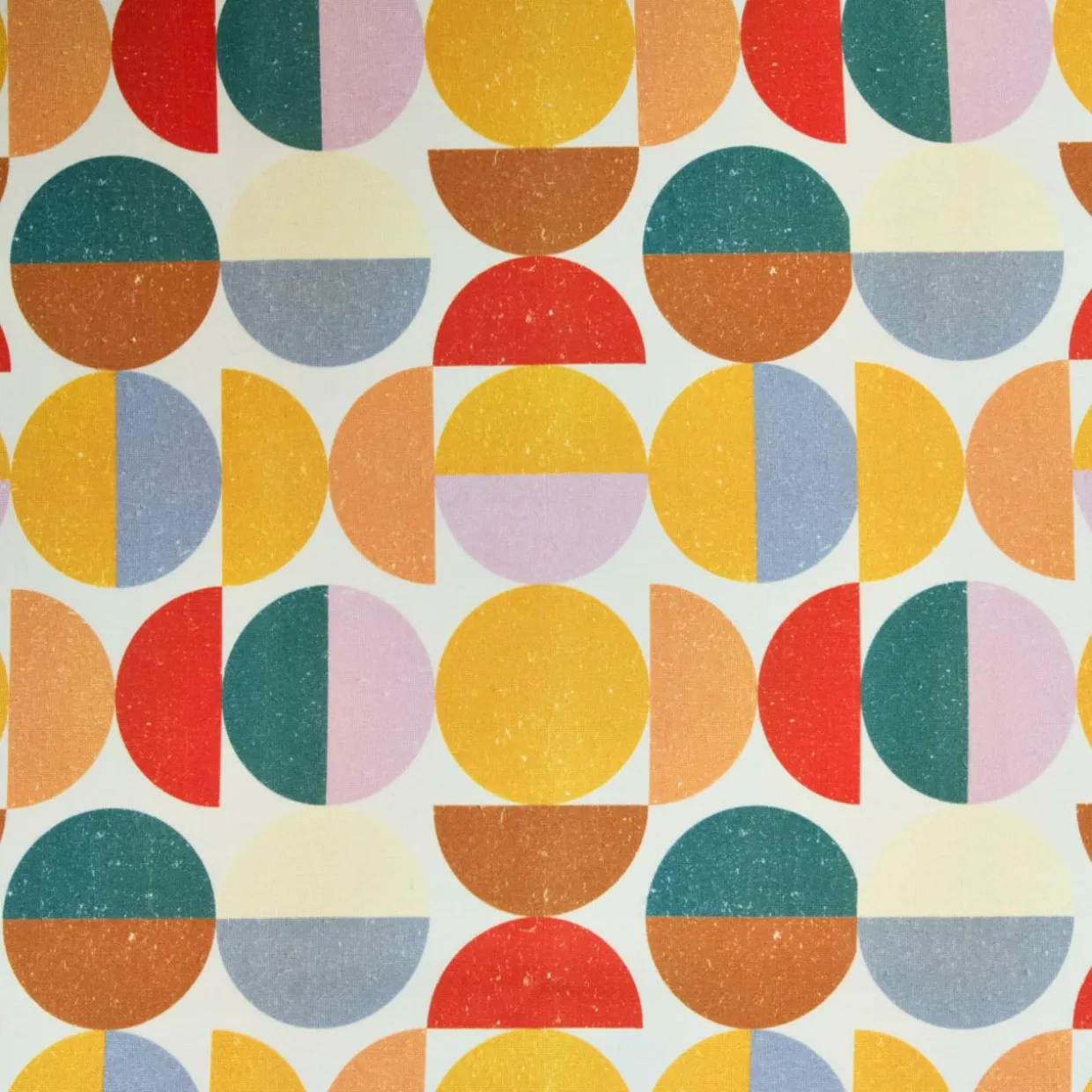 Nappe rectangulaire coton enduit (150 x 350 cm) Brooklyn Multicolore