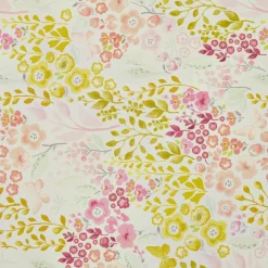 Nappe rectangulaire coton enduit (150 x 350 cm) Paquerettes Multicolore