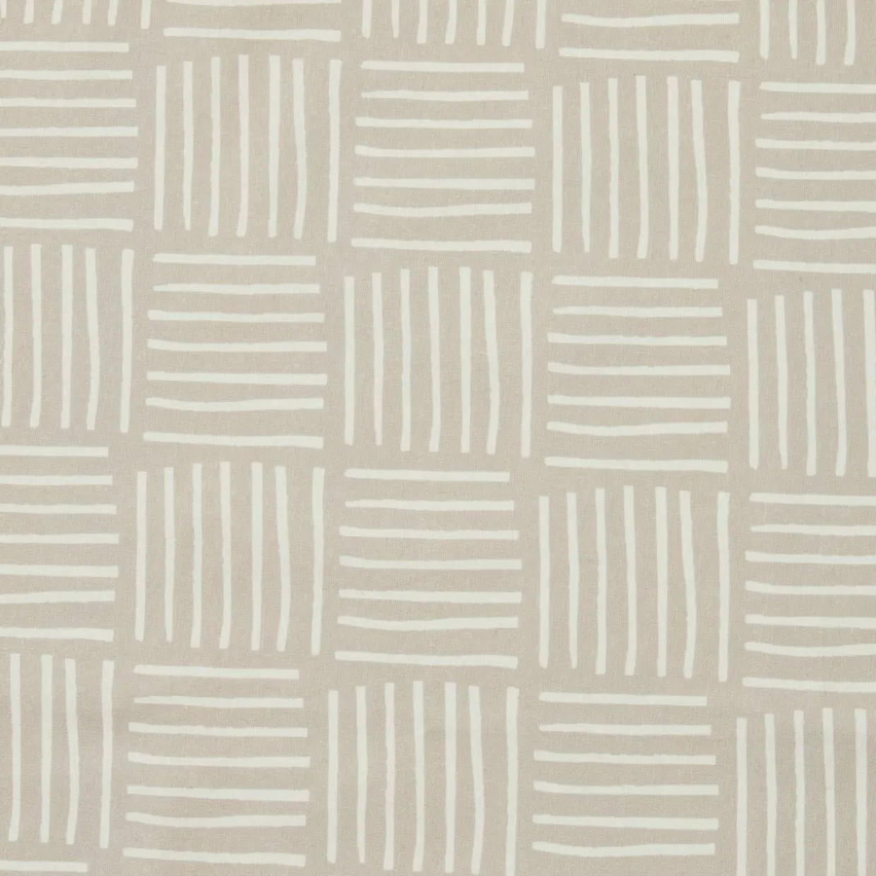 Nappe rectangulaire coton enduit (150 x 350 cm) Paolo Beige