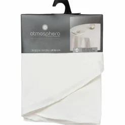 Nappe ronde anti tache (D180 cm) Lina Ivoire