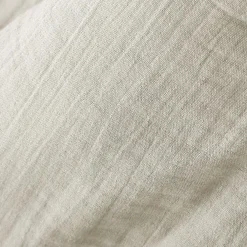 Nappe ronde gaze de coton (180 cm) Gaïa Beige pampa