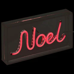 Néon lumineux à poser USB (H12,5 cm) Noël Rouge