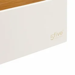 Organisateur de maquillage 5 compartiments Natureo Blanc