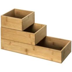 Organisateur de maquillage Tidysmart Bambou