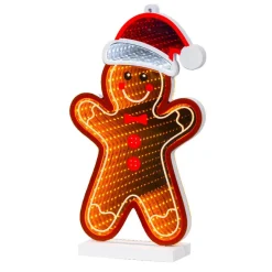Pain d'épice lumineux 132 LED (H27 cm) Infinity Multicolore