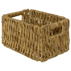 Panier de rangement jacinthe d'eau (29 x 16 cm) Maura Naturel
