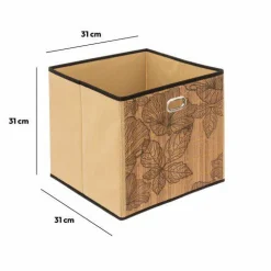 Panier de rangement (31 x 31 cm) Blackflora Bois