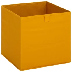 Panier de rangement (31 x 31 cm) Folia Jaune