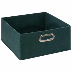 Panier de rangement ( 31 x 15 cm) Helena Bleu pétrole