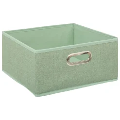 Panier de rangement (31 x 15 cm) Helena Vert sauge