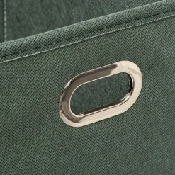 Panier de rangement (15 x 31 cm) Helena Vert kaki