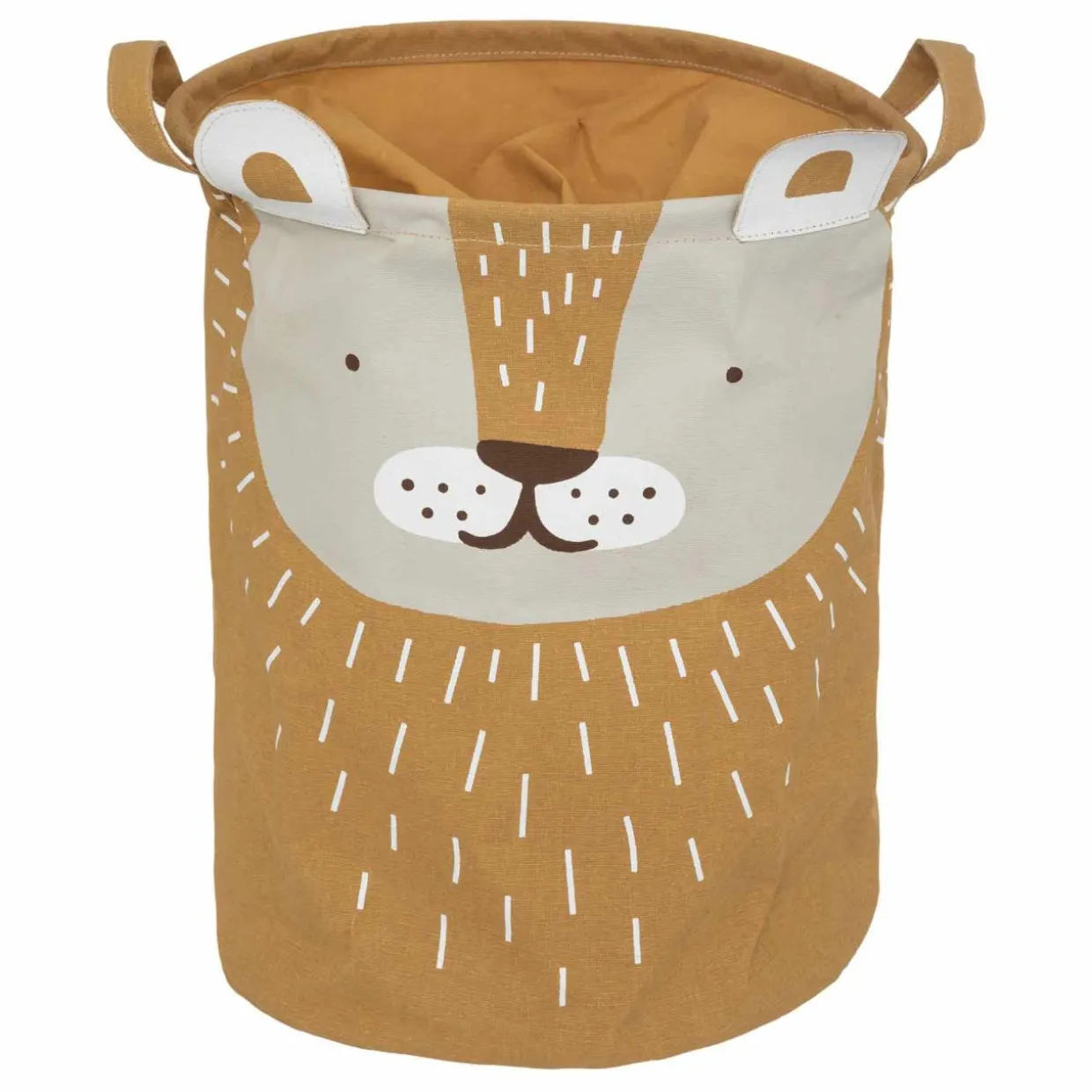 Panier à jouets enfant (32 x 40 cm) Lion Jaune