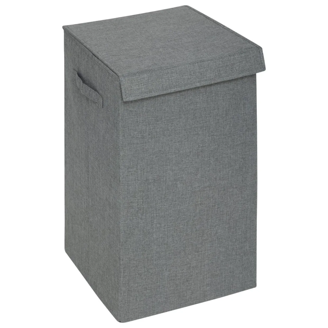 Panier à linge avec séparateur (H60 cm) Colors Gris béton