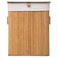 Panier à linge en bambou (H50 cm) Nuevo Naturel