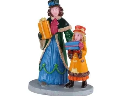 Personnages Lemax Achat des cadeaux