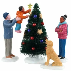 Personnages Lemax La touche finale au sapin