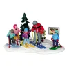 Personnages Lemax L'école de ski