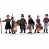 Personnages Lemax Lot de villageois