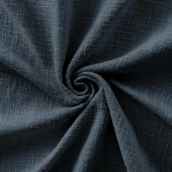Plaid coton (180 x 220 cm) Sixtine Bleu nuit