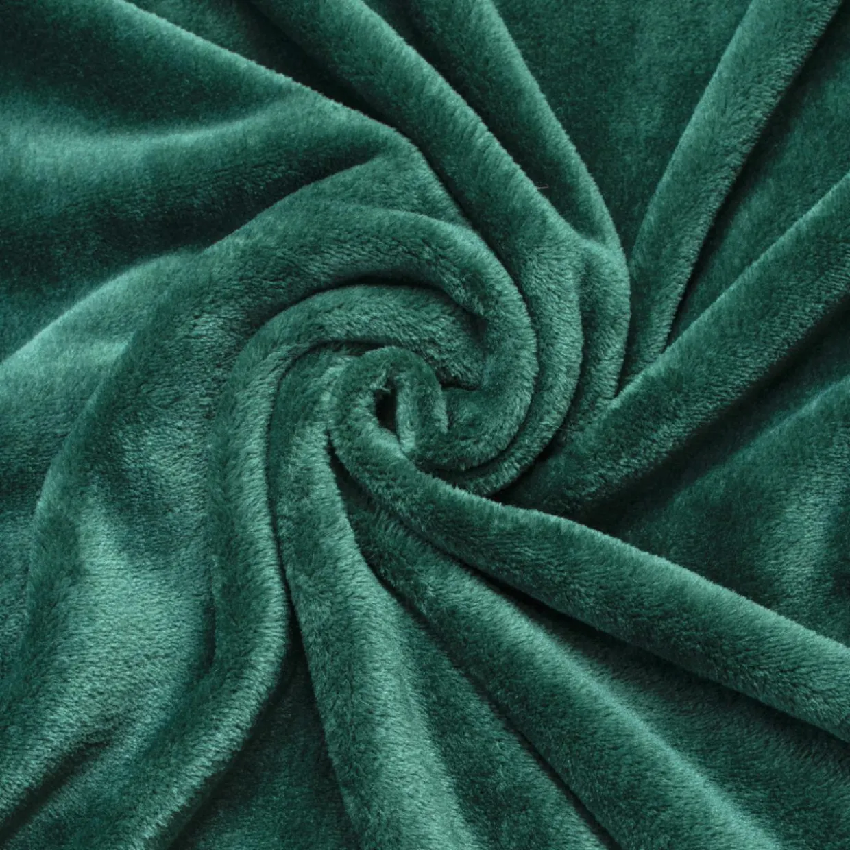 Plaid doux flanelle (130 x 180 cm) Didou Vert