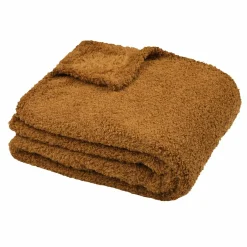 Plaid doux (130 x 160 cm) Montreal Camel