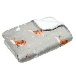 Plaid enfant doux (70 x 100 cm) Ferdinand Gris