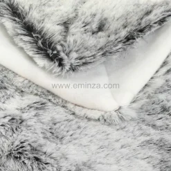 Plaid fausse fourrure (130 x 150 cm) Ours Gris