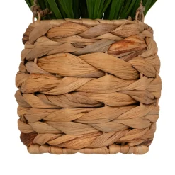 Plante artificielle suspendue dans pot tressé (H27 cm) Moda Costa