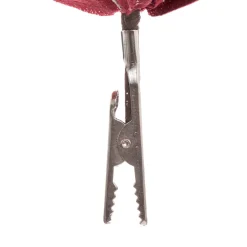Poinsettia de Noël Kely sur clip (D25 cm) Rouge
