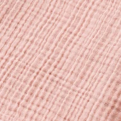 Poncho de bain enfant gaze de coton 6/10 ans Gaïa Rose pêche