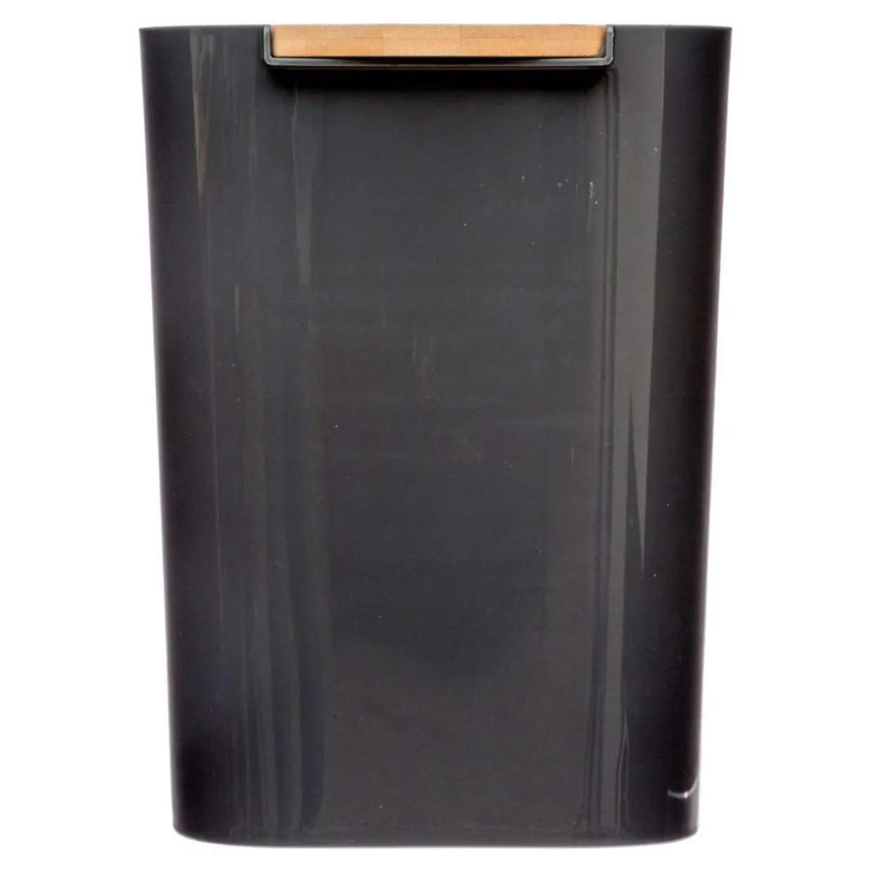 Poubelle en bambou (H24 cm) Baltik Noir
