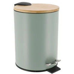 Poubelle à pédale avec frein de chute Timeless Vert eucalyptus