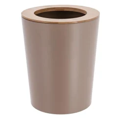 Poubelle salle de bain 5L Purebamboo Cappuccino
