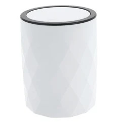Poubelle salle de bain 6L Rubby Blanc