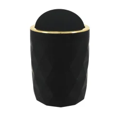 Poubelle salle de bain 6L Rubby Noir