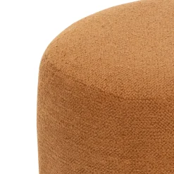 Pouf bouclette (D39 cm) Améa Orange