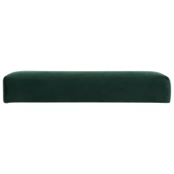 Pouf pliable simple velours ( 38 x 38 cm) Tess Vert