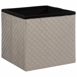 Pouf pliant velours Jack Lin