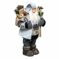 Père Noël déco Traditionnel (H60 cm) Arnold