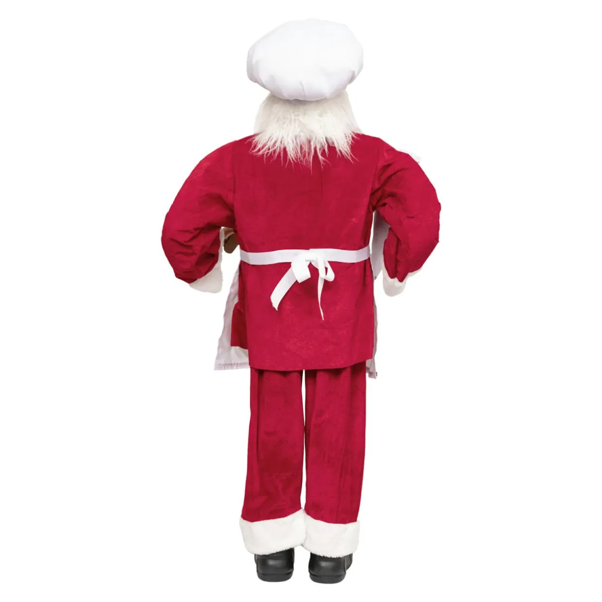 Père Noël traditionnel (H120 cm) Gautier le cuisinier