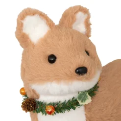 Renard de Noël (H32 cm) César Marron clair