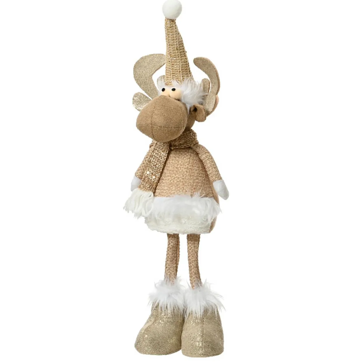 Renne de Noël (H50 cm) Ginger au Naturel