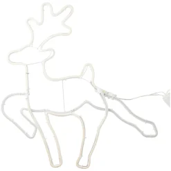 Renne de Noël lumineux 343 LED (H59 cm) Néon Moov light Blanc chaud