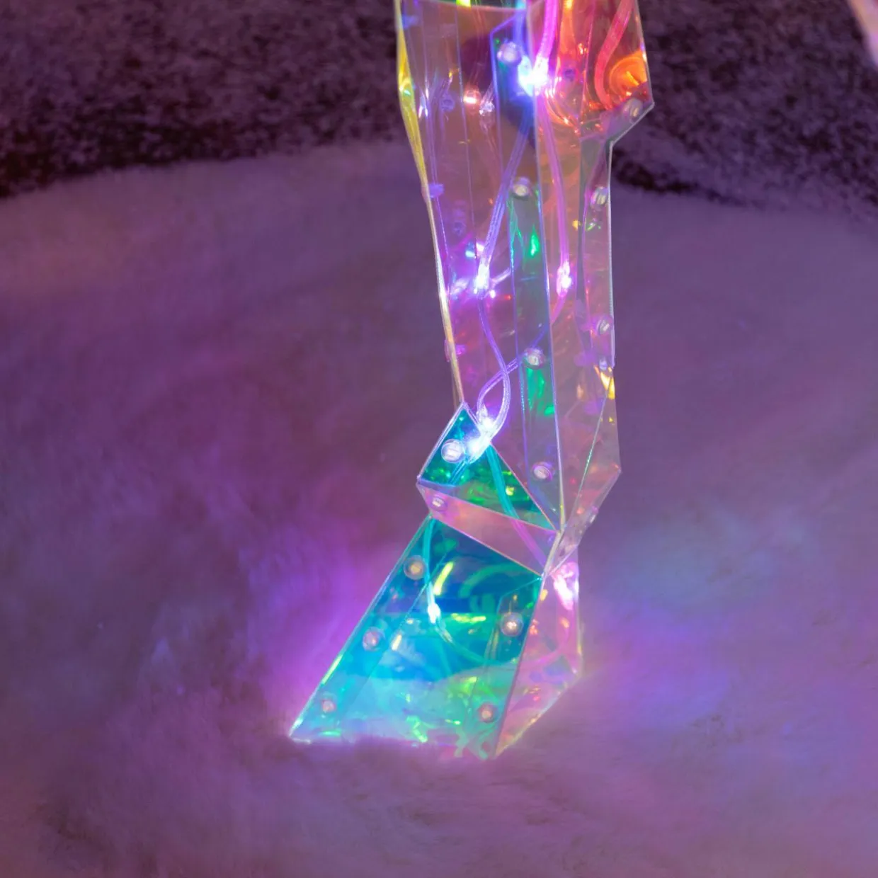 Renne lumineux 90 Micro LED (H90 cm) Ice Blanc froid