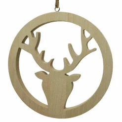 Renne à suspendre (H28 cm) Paulow Naturel