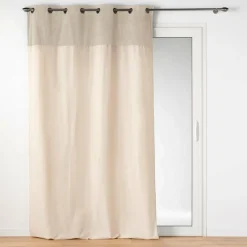 Rideau bouclette (140 x 240 cm) Ava Beige