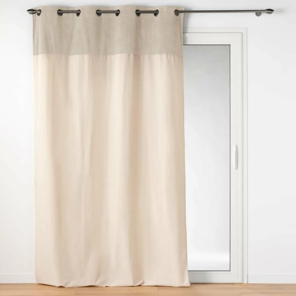 Rideau bouclette (140 x 240 cm) Ava Beige
